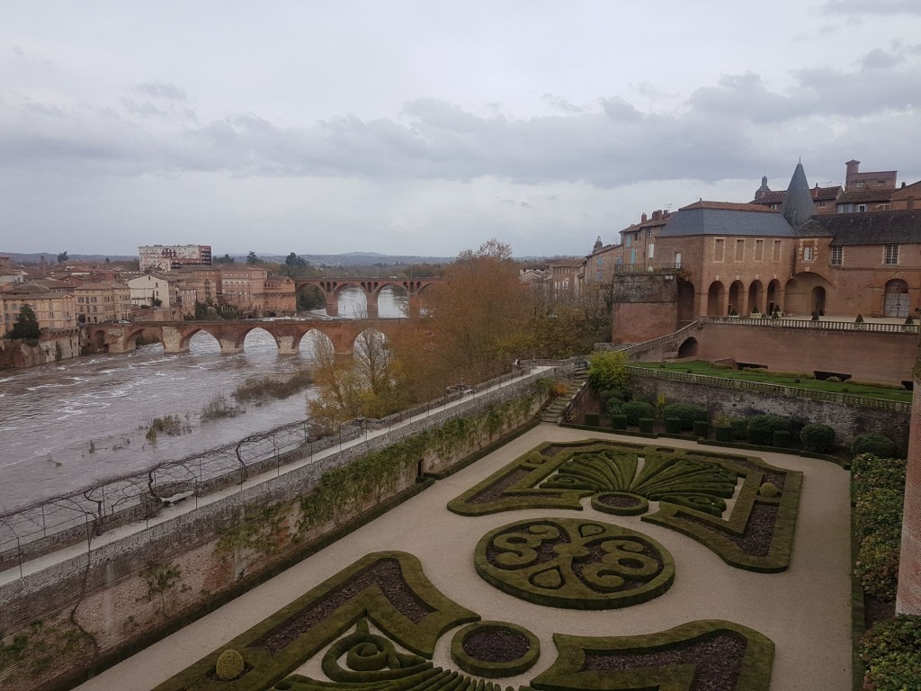 Les jardins de la cité épiscopale à Albi